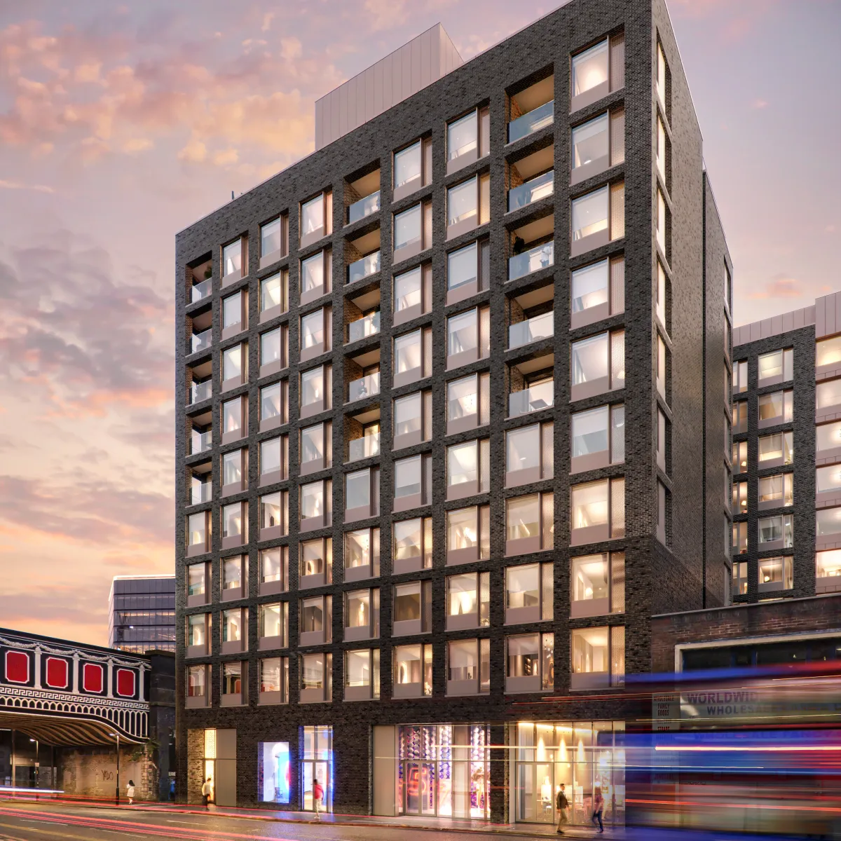 Manchester One Victoria Front CGI